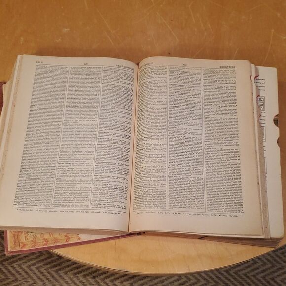 1954 Vintage Dictionary "Library of Universal Knowledge" - Picture 9 of 15